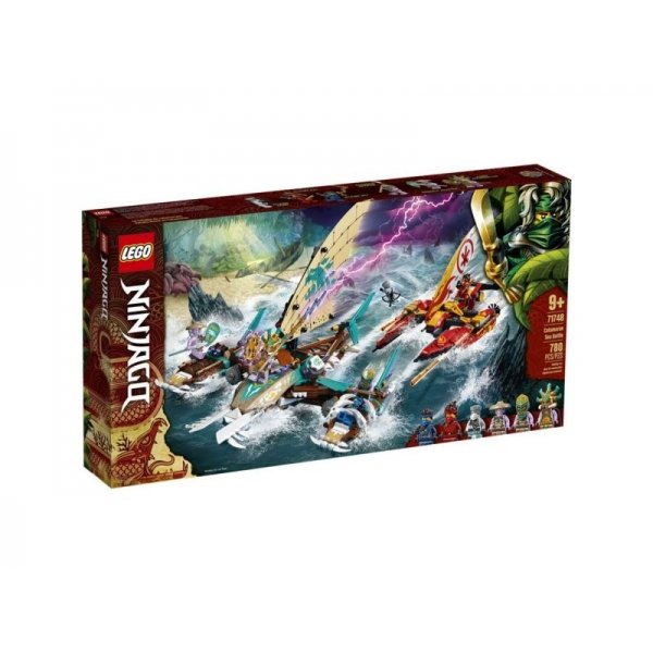 LEGO Ninjago 71748 Catamaran Zeeslag