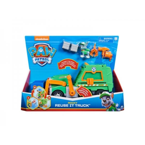 PAW Patrol Rockys Re Use It Truck Rocky