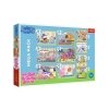 Puzzel 10 In 1 Peppa Pig