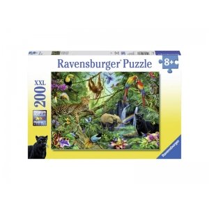 Puzzel Dieren In De Jungle 200 Stukjes XXL