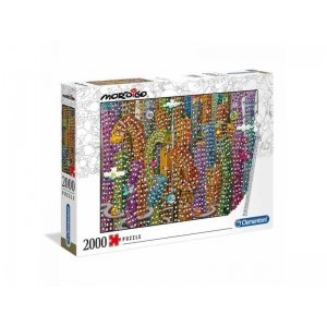 Puzzel Mordillo 2000 Stuks The Jungle Clementoni