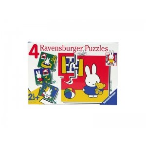 Puzzel Nijntje 6+9+12+16 Stukjes