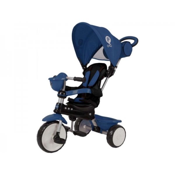 Qplay 4 In 1 Driewieler Comfort Blauw