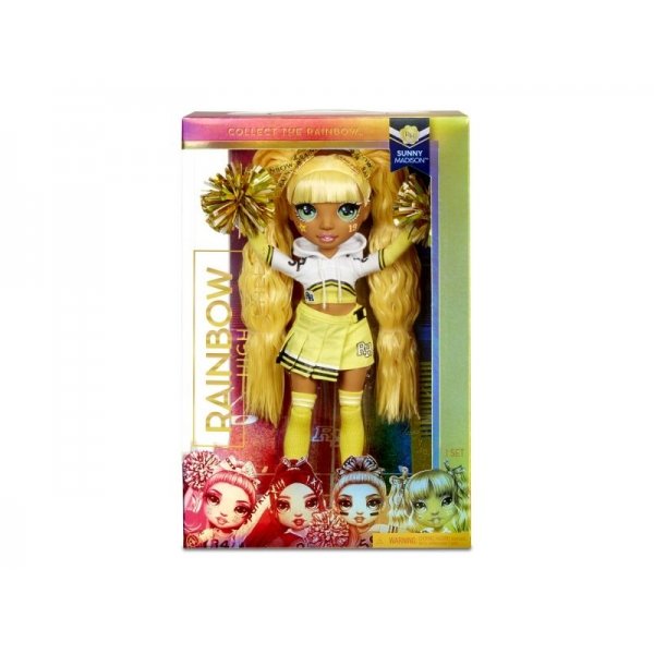 Rainbow High Cheer Doll Sunny Madison Yellow