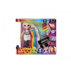 Rainbow Surprise Hair Play Rainbow Doll