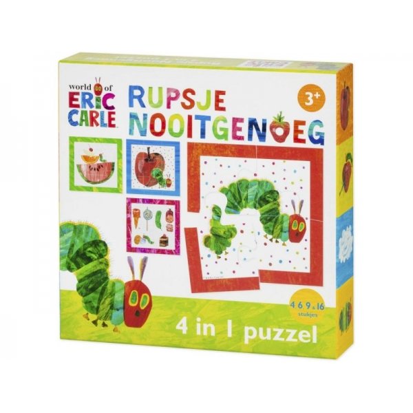 Rupsje Nooitgenoeg 4 In 1 Puzzel