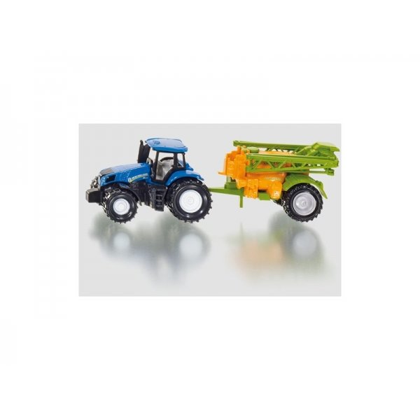 Siku 1668 Tractor New Holland Met Veldspuit