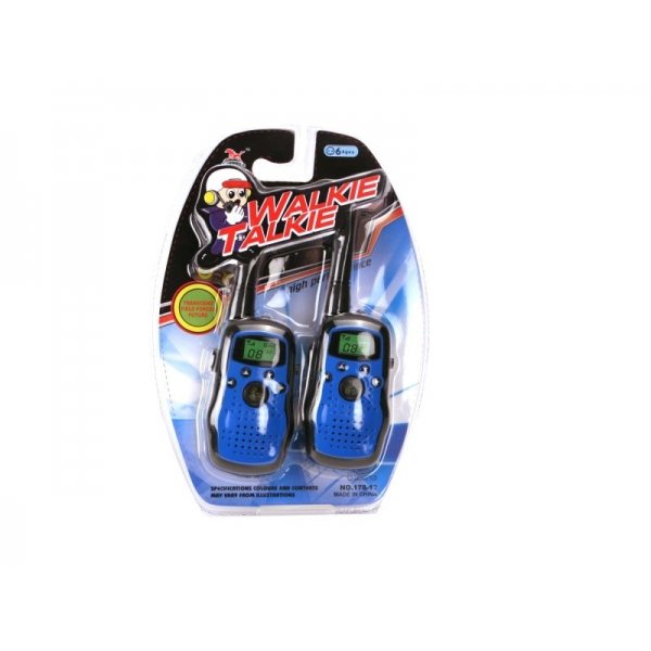 Walkie Talkie 80M Blauw